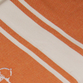 comptoir de monastir - foutas tissage plat - couleur orange