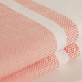comptoir de monastir - foutas tissage plat - couleur rose - détail matière