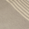 comptoir de monastir - foutas tissage plat - couleur sable gris