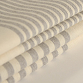 comptoir de monastir - foutas tissage plat - couleur sable gris - détail matière