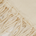 comptoir de monastir - foutas tissage nid d'abeille - couleur sable - détail franges